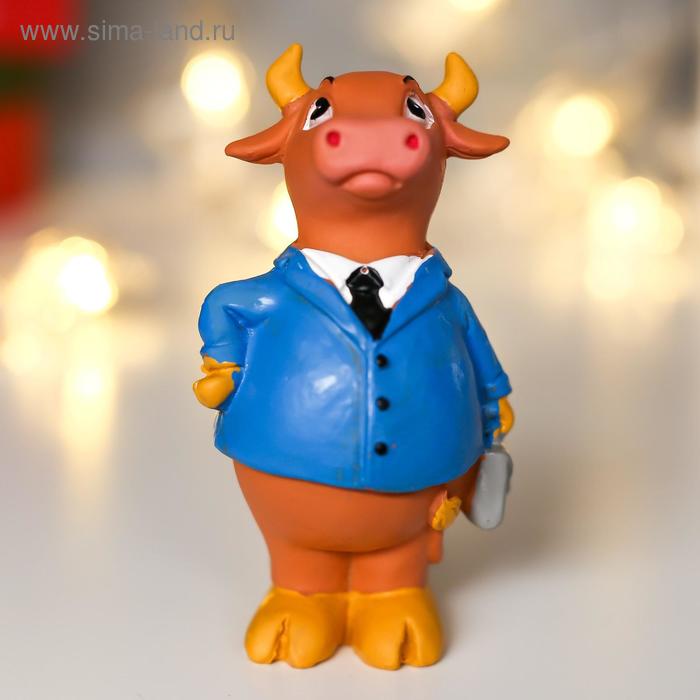 Сувенир полистоун "Бык бизнесмен - Секрет богатства"
Сувенир полистоун "Бык бизнесмен - Секрет богатства"