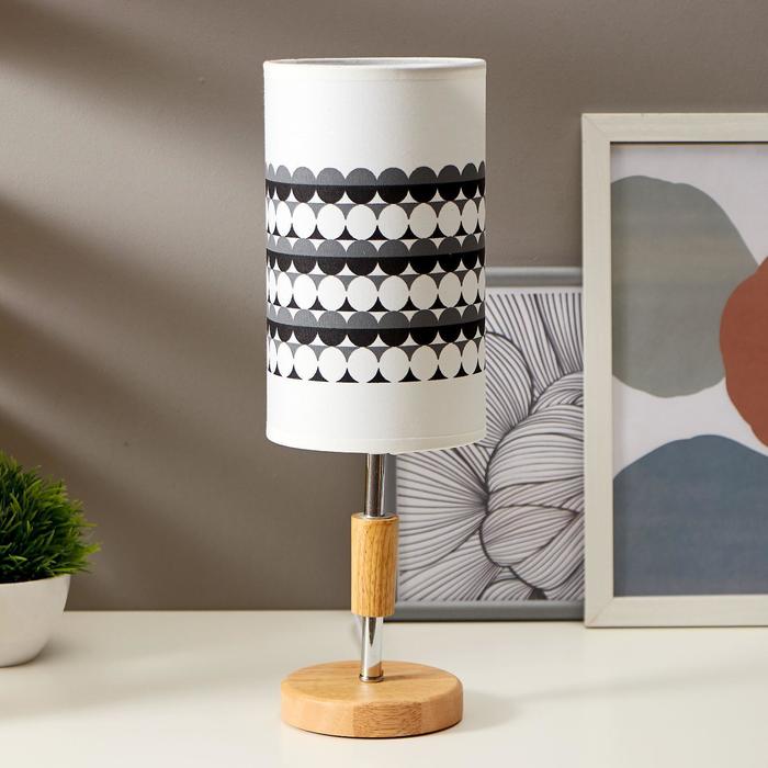 Лампа настольная 16010/1 E14 40Вт дерево-хром 12,5х12,5х39 см
Лампа настольная 16010/1 E14 40Вт дерево-хром 12,5х12,5х39 см