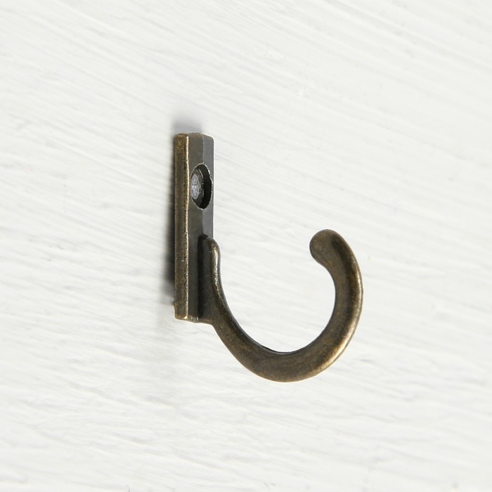 Крючок мебельный ТУНДРА VINTAGE 016, цвет бронза, 1 шт.
Крючок мебельный ТУНДРА VINTAGE 016, цвет бронза, 1 шт.