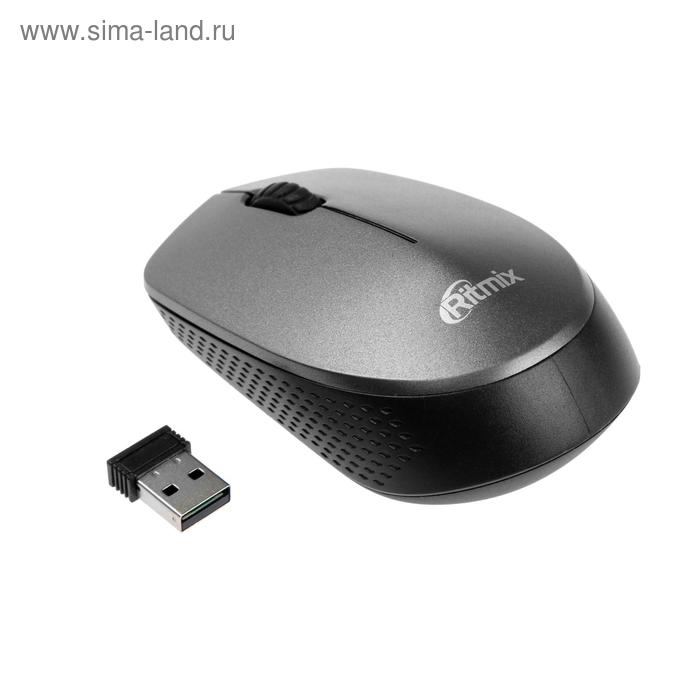 Мышь Ritmix RMW-502, беспроводная, оптическая, 1200 dpi, 2xAAA(не в компл), USB, серая
Мышь Ritmix RMW-502, беспроводная, оптическая, 1200 dpi, 2xAAA(не в компл), USB, серая