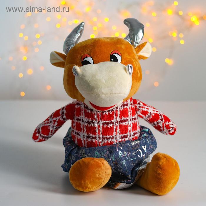 Мягкая игрушка «Коровка в платье» 
Мягкая игрушка «Коровка в платье»