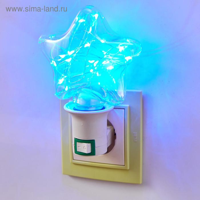 Ночник "Звезда" LED от сети 4х10,5х13,5 см
Ночник "Звезда" LED от сети 4х10,5х13,5 см