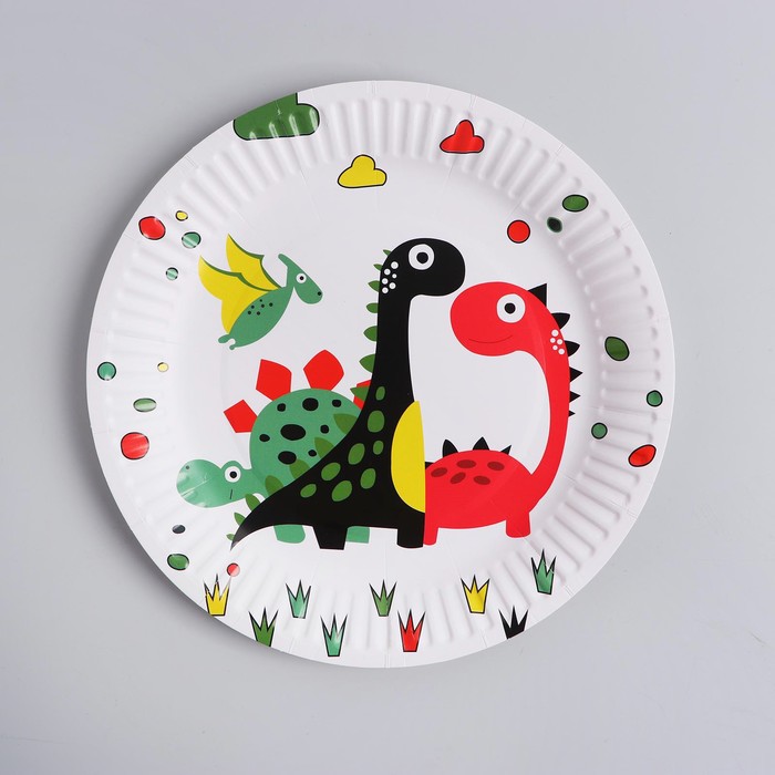 Тарелка бумажная «Динозавры», набор 6 шт.
Тарелка бумажная «Динозавры», набор 6 шт.