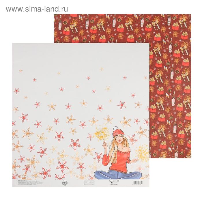 Бумага для скрапбукинга «Искры», 30,5 × 32 см, 180 г/м
Бумага для скрапбукинга «Искры», 30,5 × 32 см, 180 г/м