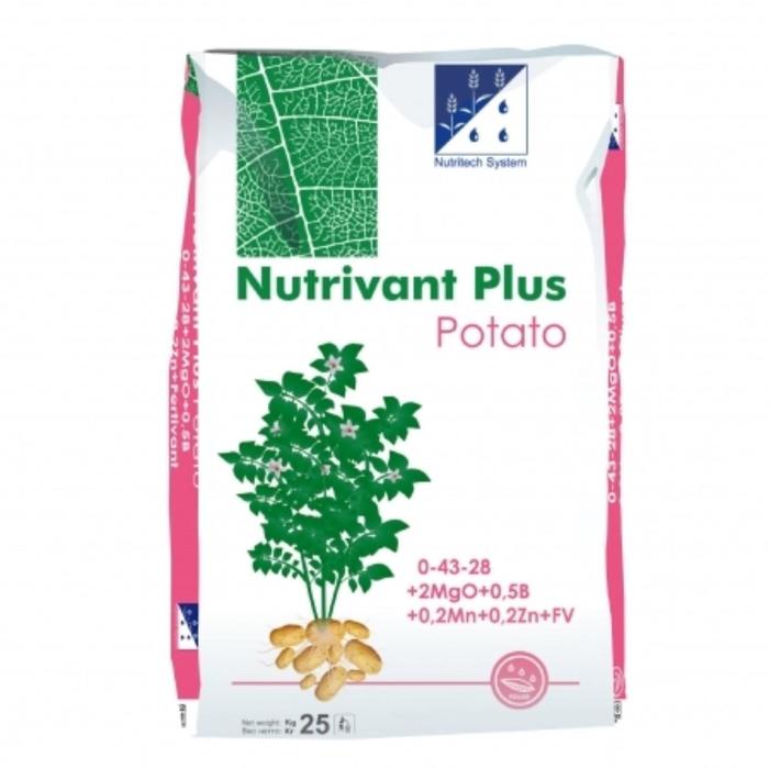 Удобрение Нутривант Плюс Картофель, 25 кг.
Удобрение Нутривант Плюс Картофель, 25 кг.