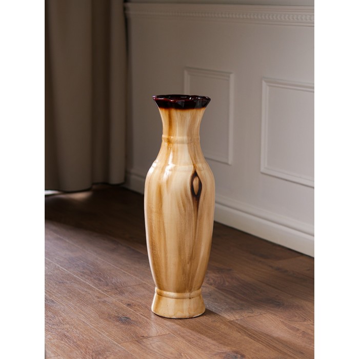 Ваза керамическая "Илона", напольная, под дерево, 63 см, авторская работа
Ваза керамическая "Илона", напольная, под дерево, 63 см, авторская работа