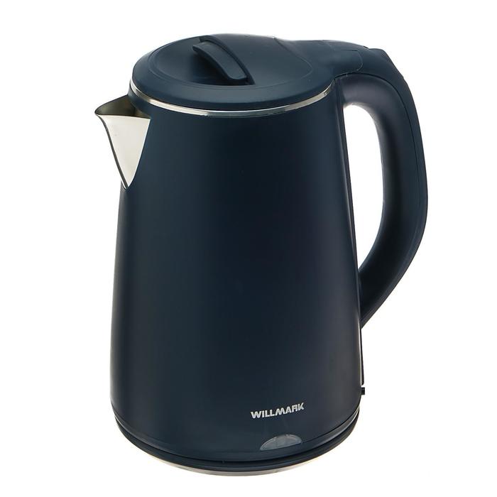 Чайник электрический WILLMARK WEK-2002PS, пластик, колба металл, 2 л, 2000 Вт, синий
Чайник электрический WILLMARK WEK-2002PS, пластик, колба металл, 2 л, 2000 Вт, синий