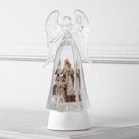 Светодиодная фигура «Ангел» 18 × 18 × 7 см, пластик, 220 В, свечение тёплое белое 
Светодиодная фигура «Ангел» 18 × 18 × 7 см, пластик, 220 В, свечение тёплое белое