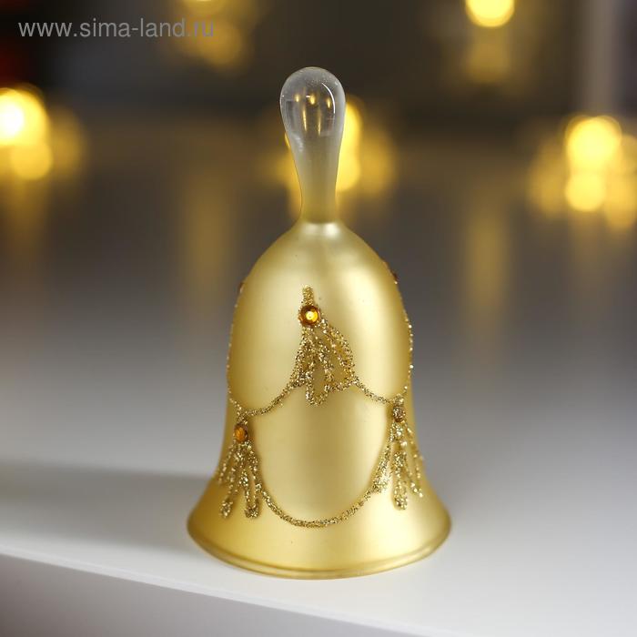 Фигурка "Колокольчик" ЗОЛОТОЙ С УЗОРОМ 5,5x10 см
Фигурка "Колокольчик" ЗОЛОТОЙ С УЗОРОМ 5,5x10 см