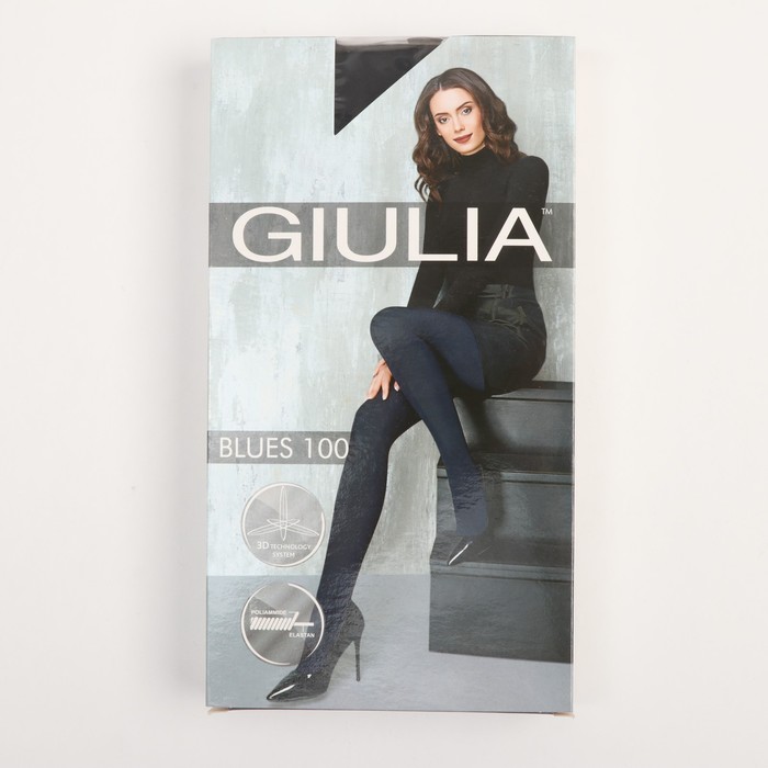 Колготки женские BLUES 100 ден, цвет чёрный (nero), размер 2 (S) 
Колготки женские BLUES 100 ден, цвет чёрный (nero), размер 2 (S)