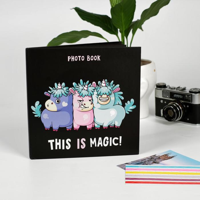 Фотокнига с черными листами This is magic, 23 х 23 см
Фотокнига с черными листами This is magic, 23 х 23 см