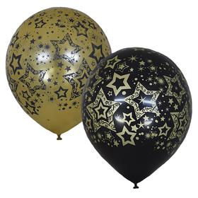 Шар латексный 12" Black Gold «Голливуд», 5-сторонний, набор 10 шт., цвет чёрный и золотой
Шар латексный 12" Black Gold «Голливуд», 5-сторонний, набор 10 шт., цвет чёрный и золотой