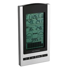 Метеостанция TFA 35.1083.54, цифровая, измерение внутри/снаружи помещения, 3хАА, белая
Метеостанция TFA 35.1083.54, цифровая, измерение внутри/снаружи помещения, 3хАА, белая