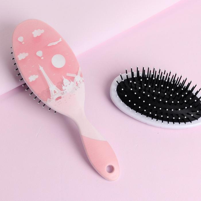 Расчёска массажная, 7 × 22 см, цвет нежно-розовый
Расчёска массажная, 7 × 22 см, цвет нежно-розовый