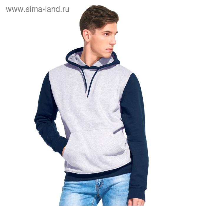 Толстовка мужская, размер 44, цвет серый меланж
Толстовка мужская, размер 44, цвет серый меланж