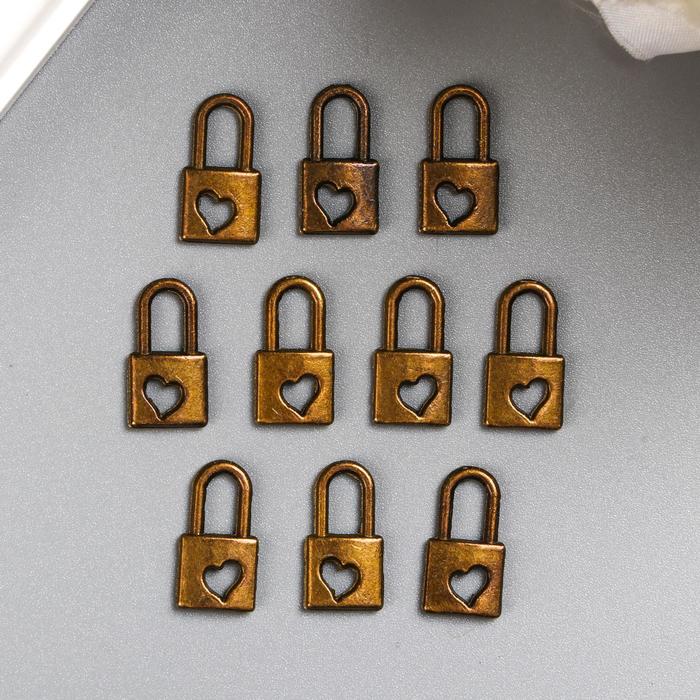 Подвеска "Замочек", цвет бронза
Подвеска "Замочек", цвет бронза