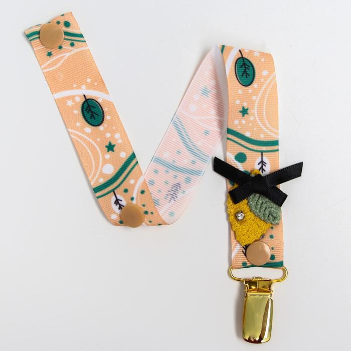 Держатель для пустышки с лентой «Новогоднее чудо»
Держатель для пустышки с лентой «Новогоднее чудо»