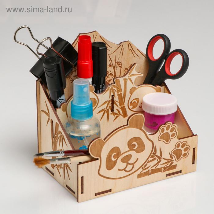 фото Органайзер "панды", 15х15х9,5 см