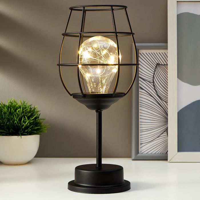 Ночник 16130/1 LED от батареек 3хАА черный 12х12х27,5 см 
Ночник 16130/1 LED от батареек 3хАА черный 12х12х27,5 см