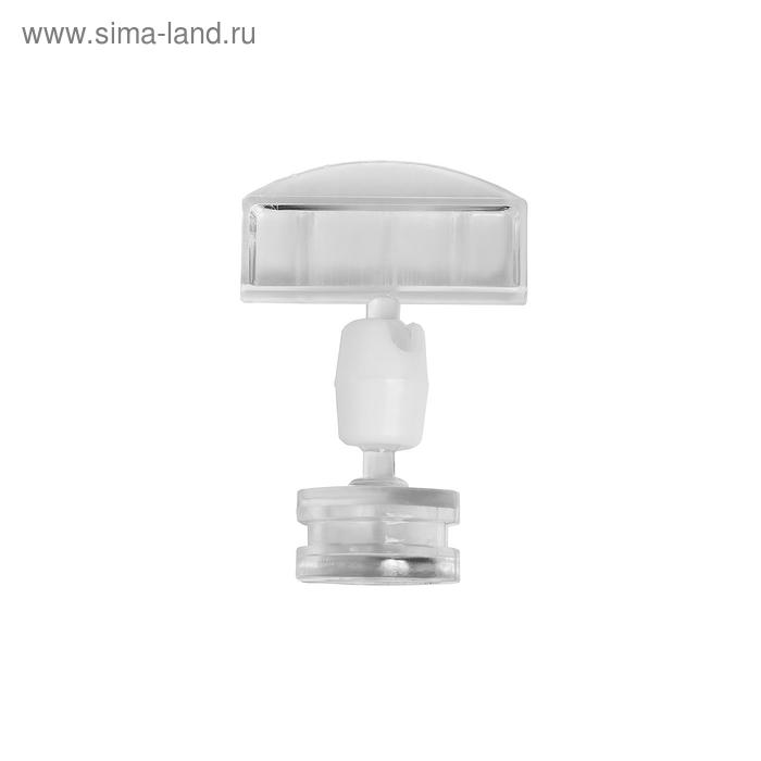 Ценникодержатель на магните, 3,2 см, длина держателя 3 см, прозрачный
Ценникодержатель на магните, 3,2 см, длина держателя 3 см, прозрачный