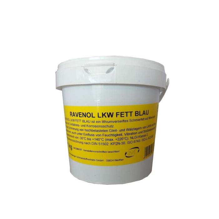 Смазка RAVENOL LKW Fett Blau, 1кг
Смазка RAVENOL LKW Fett Blau, 1кг
