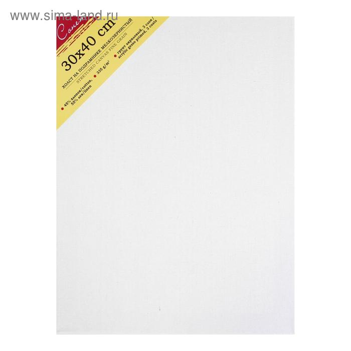 Холст на подрамнике, лён 55%, хлопок 45%, 30 х 40 х 2 см, акриловый грунт, мелкозернистый, 335 г/м², ЗХК "Сонет"
Холст на подрамнике, лён 55%, хлопок 45%, 30 х 40 х 2 см, акриловый грунт, мелкозернистый, 335 г/м², ЗХК "Сонет"