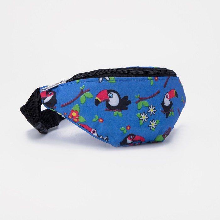 Сумка детская поясная на молнии, цвет синий
Сумка детская поясная на молнии, цвет синий