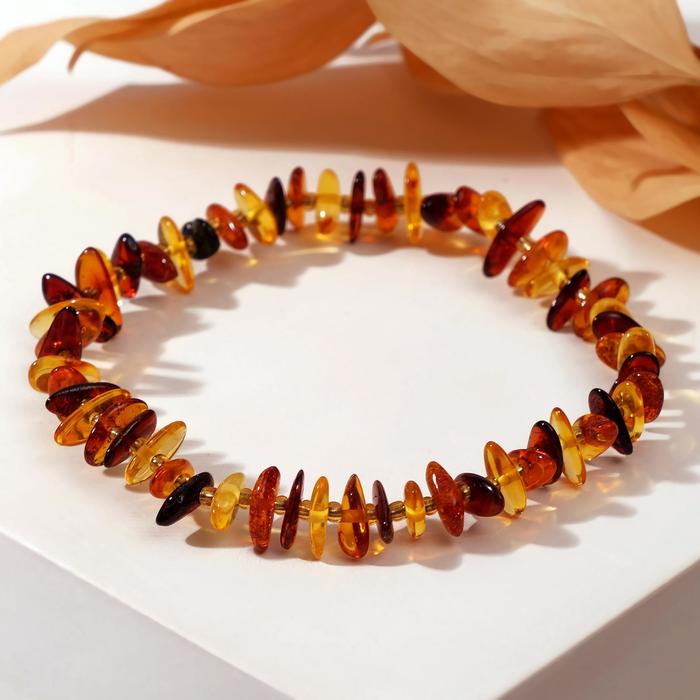 Браслет "Янтарь" крошка мелкая через бисер, 4,5гр, цветной
Браслет "Янтарь" крошка мелкая через бисер, 4,5гр, цветной