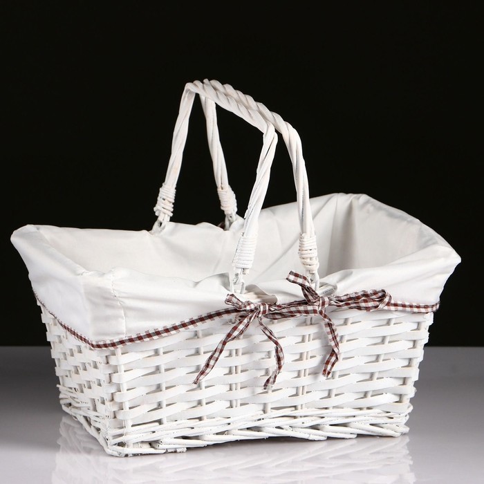 Корзина 37х28х14Hх18Hх29х21B см, ива
Корзина 37х28х14Hх18Hх29х21B см, ива