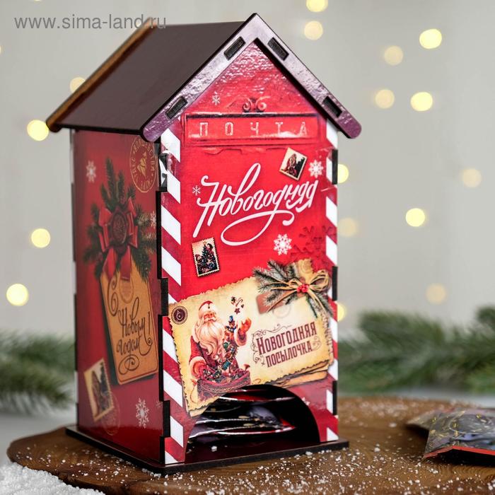 Чайный домик "Новогодняя посылочка" 19,3х15х6х8,6 см
Чайный домик "Новогодняя посылочка" 19,3х15х6х8,6 см
