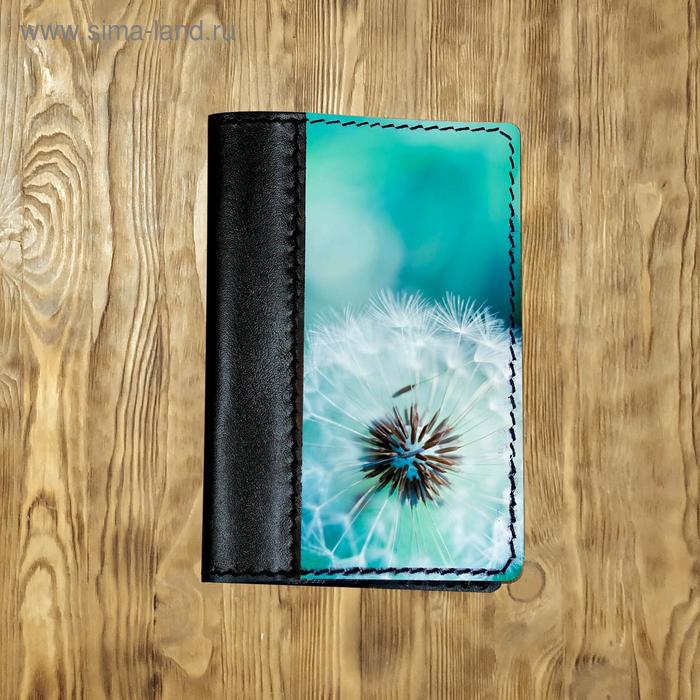 Обложка на паспорт комбинированная "Одуванчик", черная
Обложка на паспорт комбинированная "Одуванчик", черная