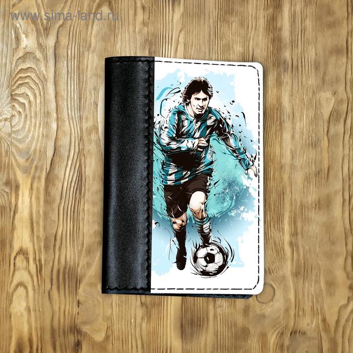 Обложка на паспорт комбинированная "Яркий футболист", черная
Обложка на паспорт комбинированная "Яркий футболист", черная