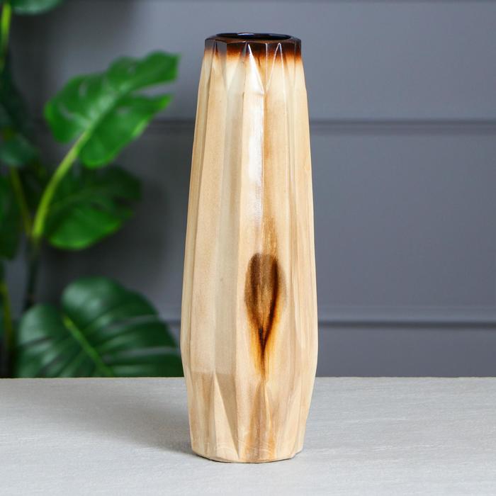 Ваза керамическая "Жаклин", настольная, под дерево, 31 см, авторская работа
Ваза керамическая "Жаклин", настольная, под дерево, 31 см, авторская работа