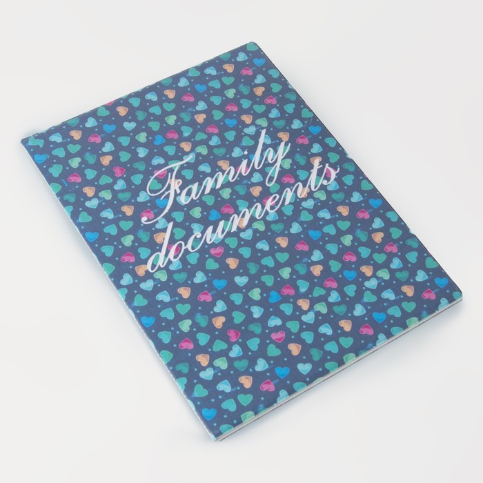 Папка для документов, 4 комплекта, цвет синий
Папка для документов, 4 комплекта, цвет синий