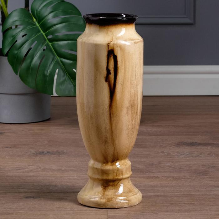 Ваза керамическая "Вента", напольная, под дерево, 42 см
Ваза керамическая "Вента", напольная, под дерево, 42 см
