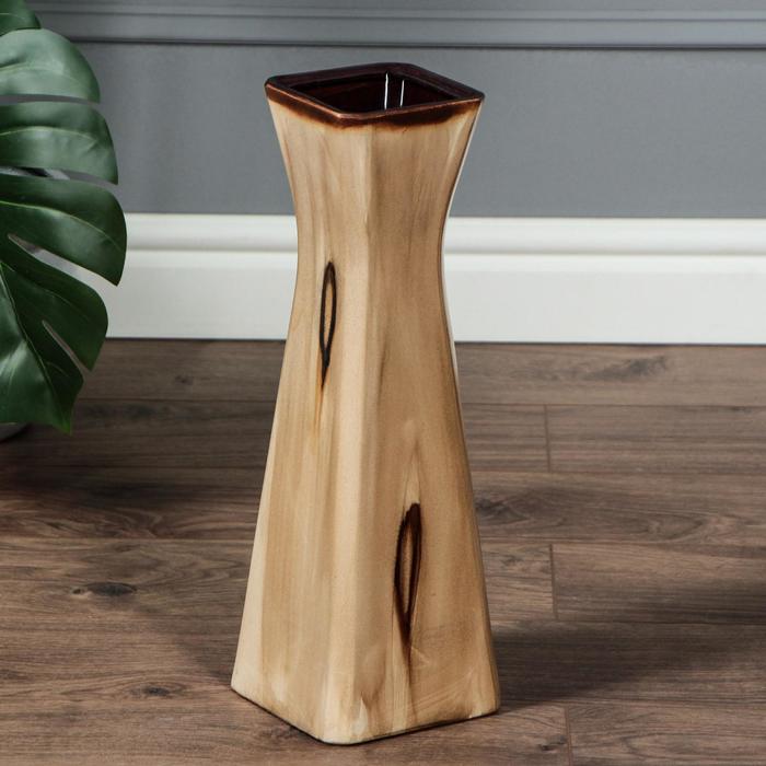 Ваза керамическая "Виконт", настольная, под дерево, 40 см, авторская работа
Ваза керамическая "Виконт", настольная, под дерево, 40 см, авторская работа