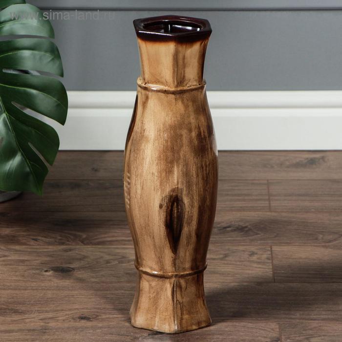 Ваза керамическая "Мерайя", настольная, под дерево, 40 см 
Ваза керамическая "Мерайя", настольная, под дерево, 40 см
