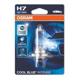 Лампа автомобильная OSRAM H7 12 В, 55 Вт, (PX26d) COOL BLUE Intense 64210CBI-01B 
Лампа автомобильная OSRAM H7 12 В, 55 Вт, (PX26d) COOL BLUE Intense 64210CBI-01B