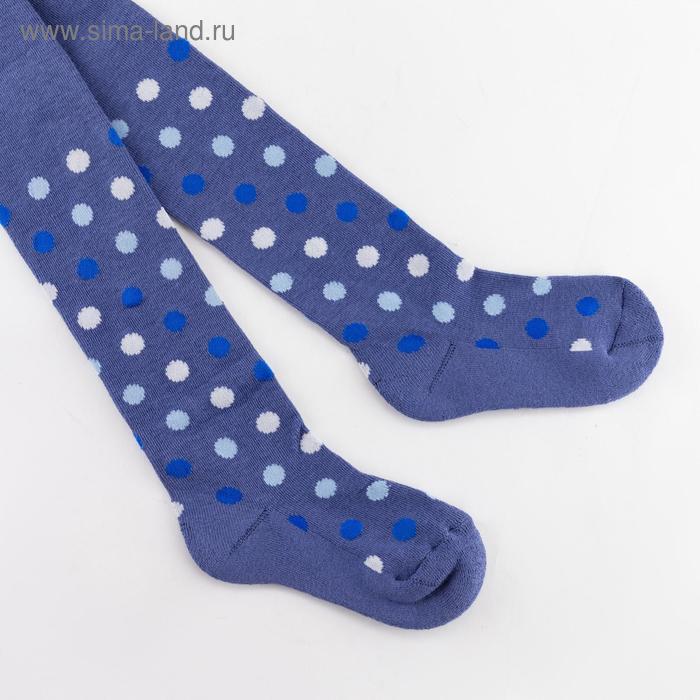 фото Колготки детские с плюшевым следом, цвет джинс, рост 110-116 (17-18) носик