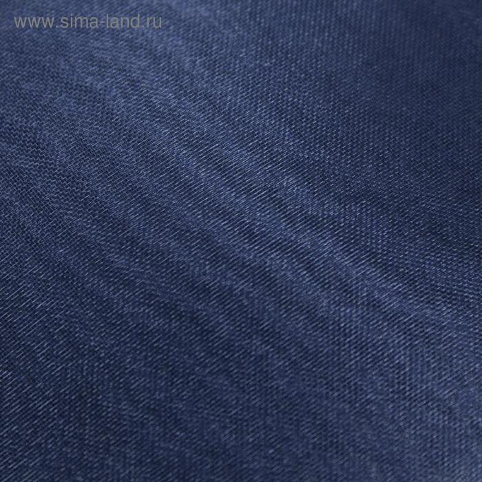 Ткань плательная, органза, гладкокрашенная, ширина 150 см, цвет тёмно - синий 
Ткань плательная, органза, гладкокрашенная, ширина 150 см, цвет тёмно - синий