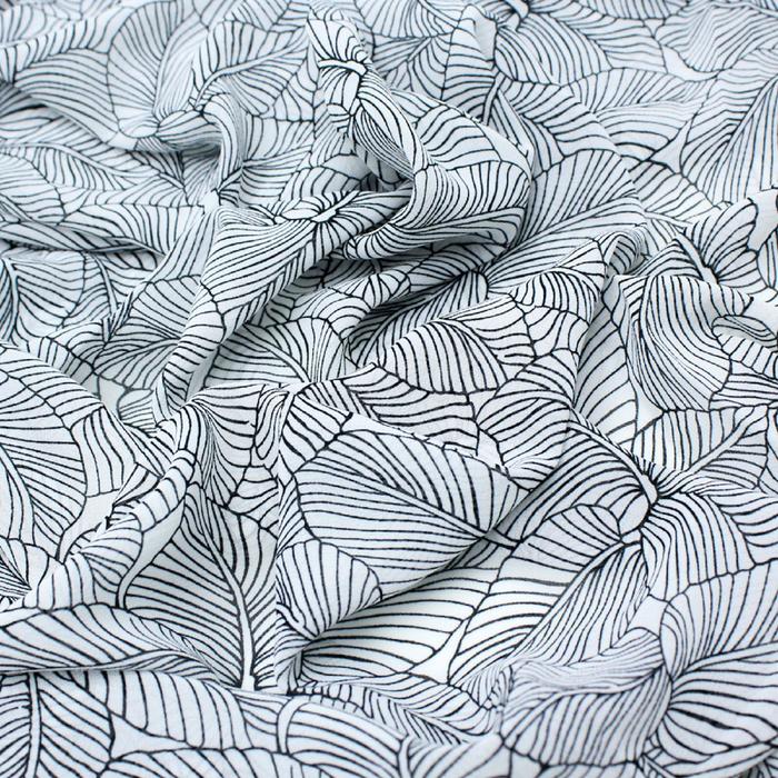 Ткань плательная креп - шифон, набив, ширина 150 см, цвет белый
Ткань плательная креп - шифон, набив, ширина 150 см, цвет белый