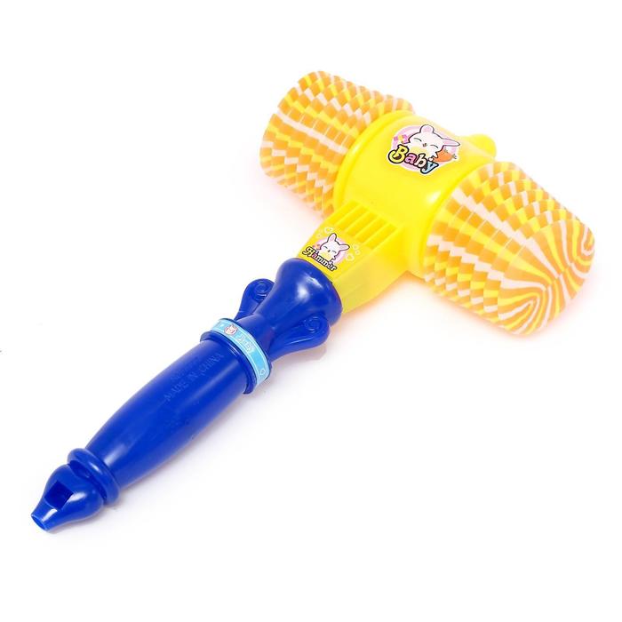 Молоток-пищалка «Стучалочка», с дудкой, МИКС
Молоток-пищалка «Стучалочка», с дудкой, МИКС