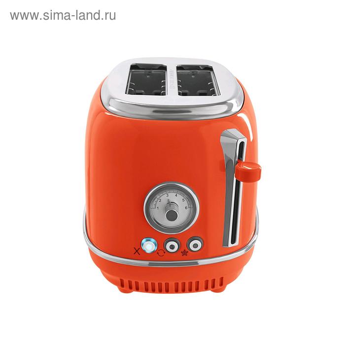 Тостер Tesler TT-245 ORANGE, 815 Вт, 2 тоста, 6 режимов прожарки, разморозка, оранжевый
Тостер Tesler TT-245 ORANGE, 815 Вт, 2 тоста, 6 режимов прожарки, разморозка, оранжевый