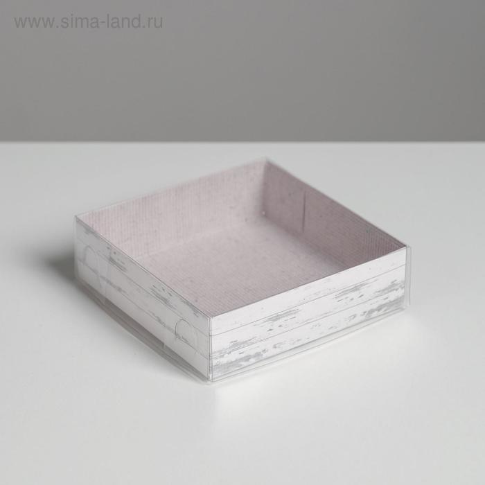 Коробка для кондитерских изделий с PVC крышкой Just for you, 12 х 12 х 3 см 
Коробка для кондитерских изделий с PVC крышкой Just for you, 12 х 12 х 3 см