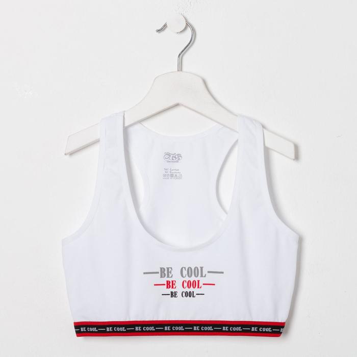 Топ для девочки, цвет белый, рост 152-158 см
Топ для девочки, цвет белый, рост 152-158 см