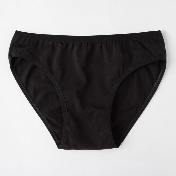 Трусы для девочки, цвет чёрный, рост 110-116 см
Трусы для девочки, цвет чёрный, рост 110-116 см