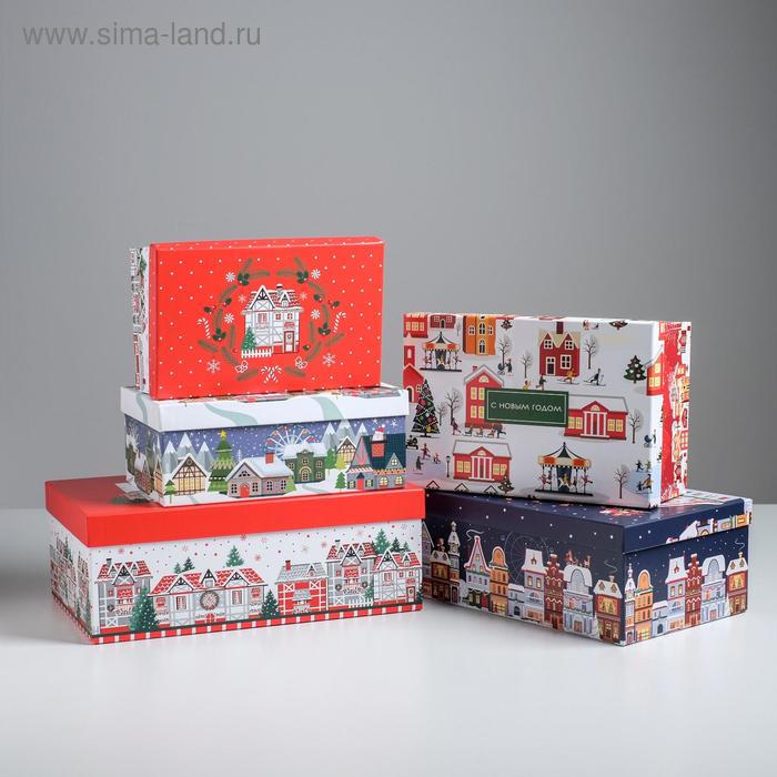 Набор подарочных коробок 5 в 1 «Город», 32,5 х 20 х 12,5 - 22 х 14 х 8,5 см
Набор подарочных коробок 5 в 1 «Город», 32,5 х 20 х 12,5 - 22 х 14 х 8,5 см
