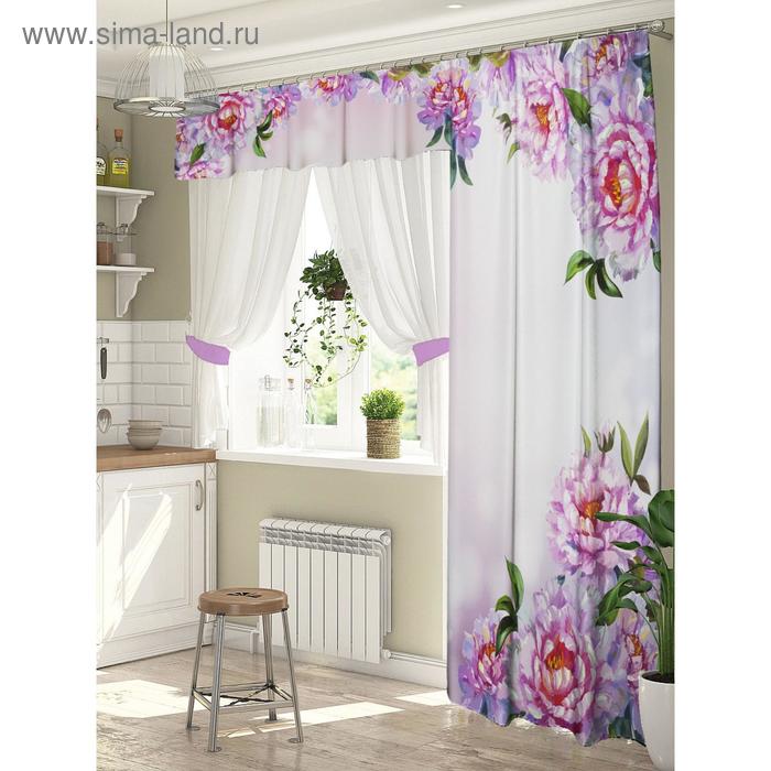 Комплект штор для окон с балконной дверью «Видение» штора 147х267 см, тюль 294х160 см
Комплект штор для окон с балконной дверью «Видение» штора 147х267 см, тюль 294х160 см