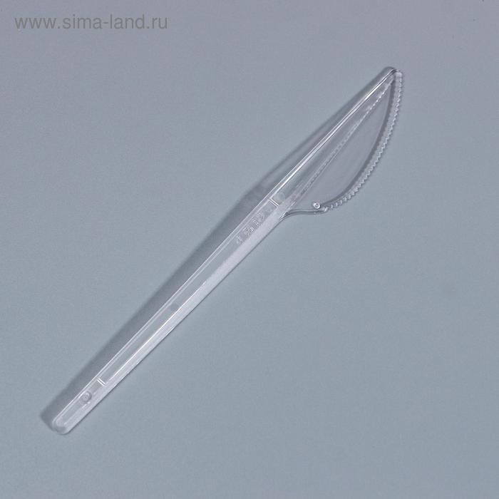Нож одноразовый прозрачный "Кристаллик"
Нож одноразовый прозрачный "Кристаллик"