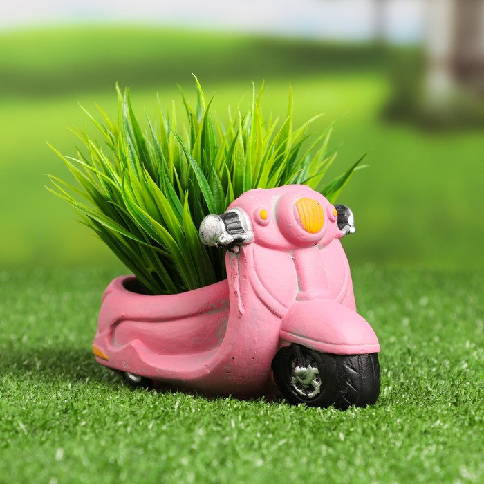 Горшок "Мотоцикл" розовый, 17х8,5х9см
Горшок "Мотоцикл" розовый, 17х8,5х9см